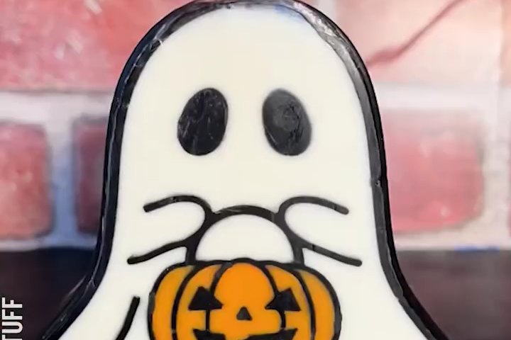 Làm Nến Ma Mừng Halloween